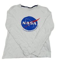 Bílé triko NASA
