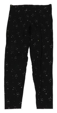 Černé legíny s hvězdičkami M&S