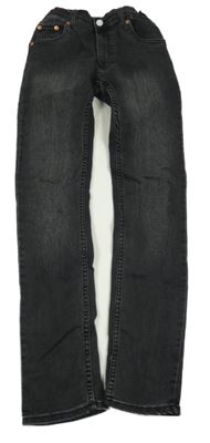 Černošedé skinny rifle Levi´s
