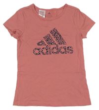 Starorůžové tričko Adidas
