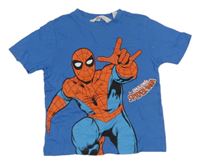 Modré tričko se Spidermanem H&M