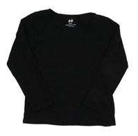 Černé triko H&M