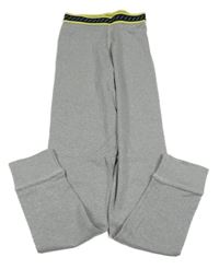 Šedé spodní kalhoty s pruhovaným pasem Tchibo