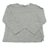 Šedé triko H&M