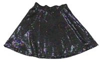 Černá sukně s flitry George 