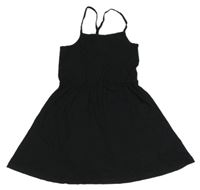 Černé bavlněné šaty Bonprix 