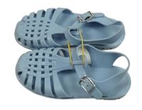 Světlemodré gumové sandály Juju vel. 28