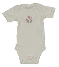 Smetanové body s kytičkami Impidimpi 