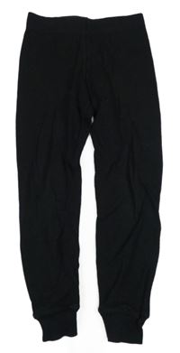 Černé žebrované tepláky M&S