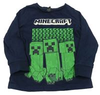 Tmavomdoré triko s Minecraft M&Co