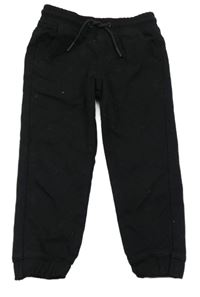 Černé cuff jogger teplákové rifle Denim Co.