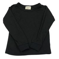 Černé thermo triko Zebralino