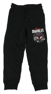 Černé teplé tepláky se Spider-manem PRIMARK