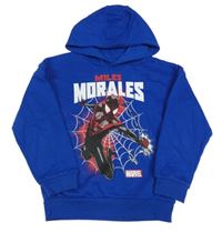 Safírová mikina se Spider-manem a kapucí PRIMARK