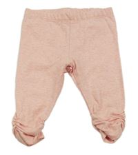 Růžové melírované legíny Topomini