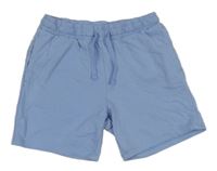 Světlemodré teplákové kraťasy L&D