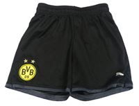 Černé fotbalové kraťasy - Borussia Dortmund Puma