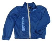 Modrá propínací mikina s logem zn. Nike Air