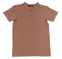 Starorůžové polo tričko George