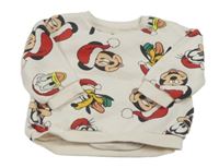 Smetanová mikina s Mickeym a přáteli Primark