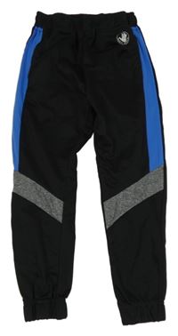 Černé sportovní tepláky s pruhy Body Glove