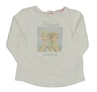 Bílé triko s Frozen H&M