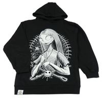 Černá mikina se Sally a kapucí - Ukradené Vánoce Primark