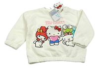 Nové - Smetanová mikina s Hello Kitty a přáteli Primark