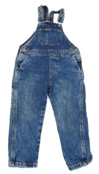 Modré laclové rifle H&M