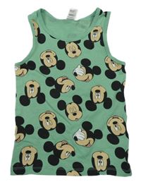 Zelené tílko s Mickeym Disney