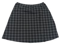 Šedo-černá kostkovaná sukně H&M