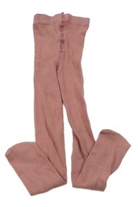 Starorůžové punčocháče H&M