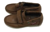 Hnědé kožené boty Tribord vel. 29