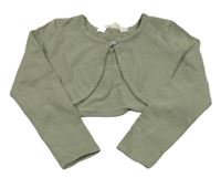 Khaki propínací svetrové bolerko H&M