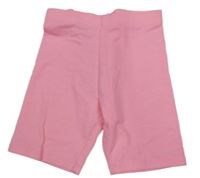 Neonově růžové elastické kraťasy George