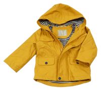 Okrová nepromokavá jarní bunda s kapucí John Lewis