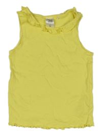 Žlutý top s volánkem Pocopiano