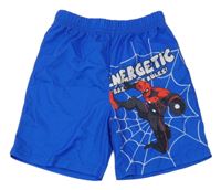 Modré kraťasy se Spidermanem