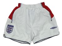 Bílé fotbalové kraťasy - England Umbro