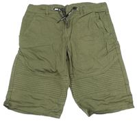 Khaki riflové kraťasy Chapter young