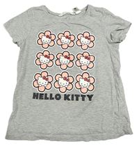 Šedé tričko s Hello Kitty zn. H&M