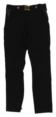 Černé legíny s přezkou River Island