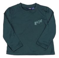 Petrolejové thermo triko s nápisem Lupilu