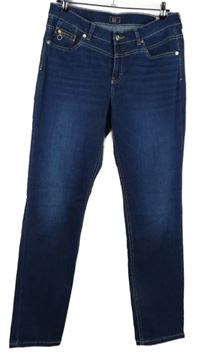 Dámské tmavomodré slim rifle MAC 