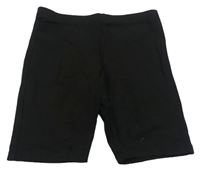 Černé elastické kraťasy Matalan