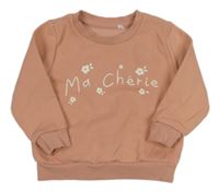 Světlerůžová mikina s nápisem zn. George