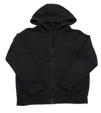 Černá propínací mikina s kapucí F&F