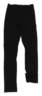Černé thermo legíny H&M