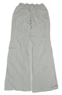 Bílé flare tepláky H&M