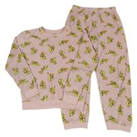 Růžové sametové pyžamo s Tweetym M&S